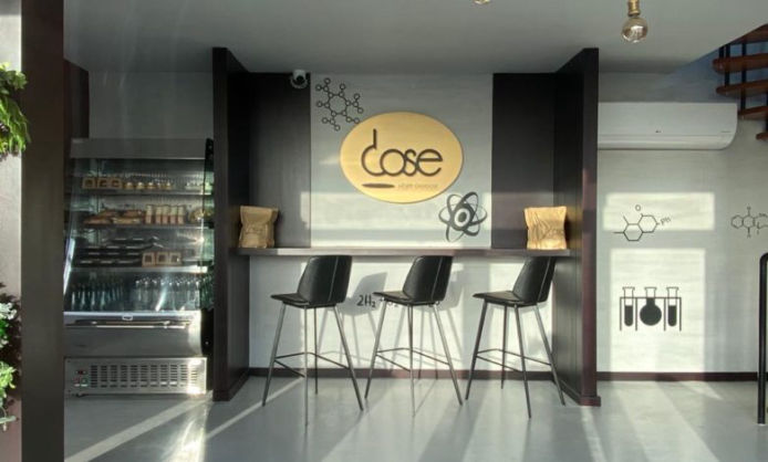 dose cafe interior