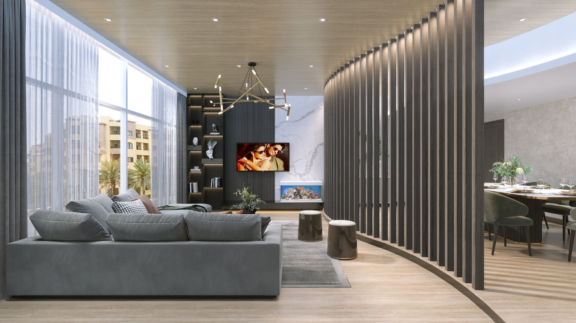 villa interior